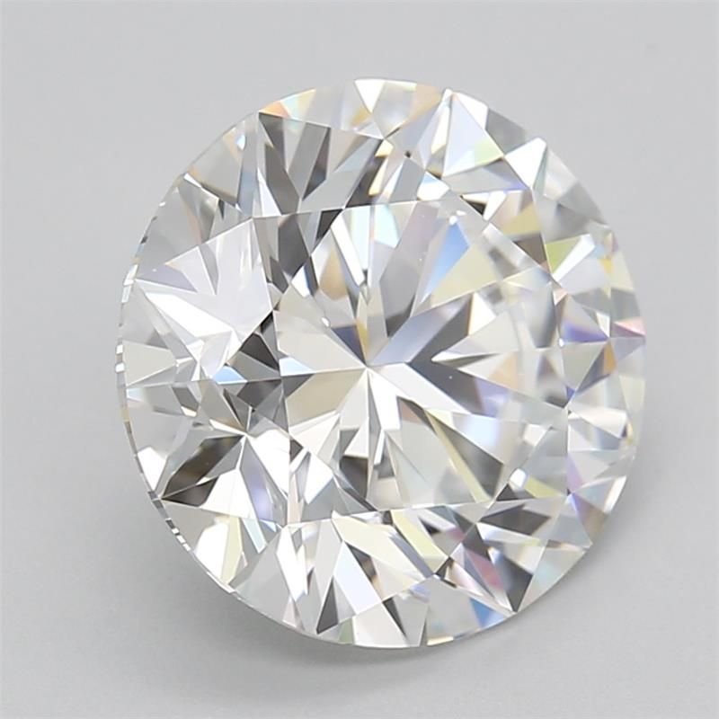 6.30ct D FL Rare Carat Ideal Cut Round Lab Grown Diamond
