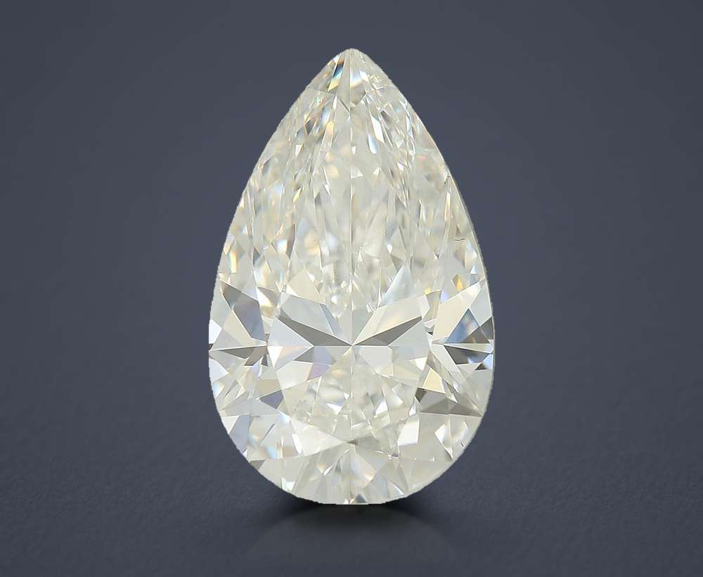 4.05 Carat Pear Lab Diamond