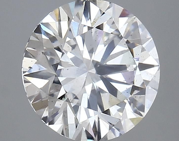 3.07ct H SI1 Rare Carat Ideal Cut Round Lab Grown Diamond