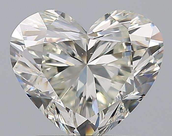 1.79ct K VS2 Rare Carat Ideal Cut Heart Diamond
