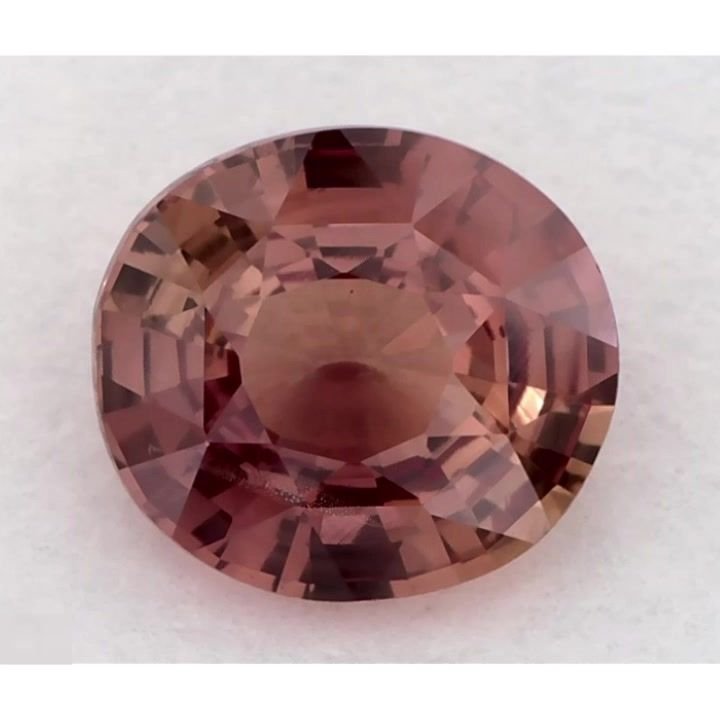 1.26 Carat Pink Oval Sapphire