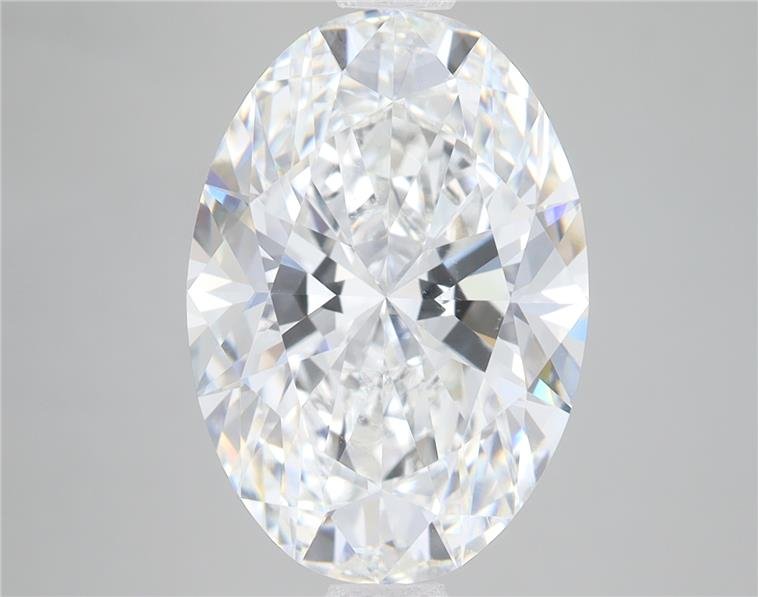 5.55 Carat Oval Lab Diamond