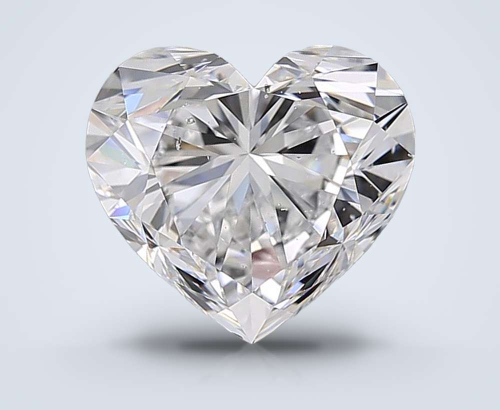 4.07 Carat Heart Natural Diamond
