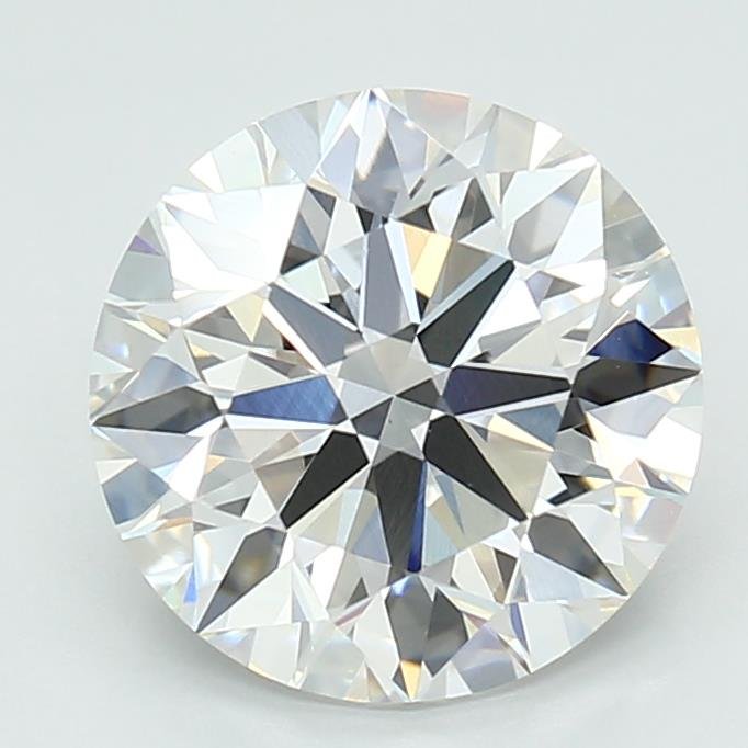 2.44ct E VVS2 Rare Carat Ideal Cut Round Lab Grown Diamond