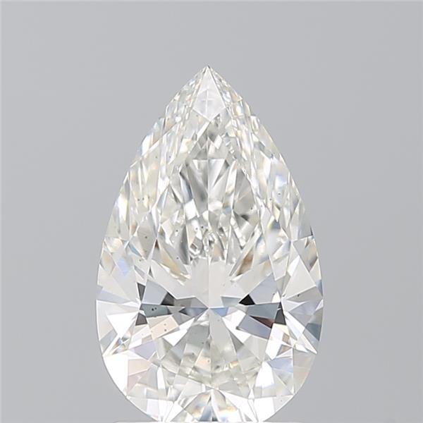 1.69ct G VS2 Rare Carat Ideal Cut Pear Lab Grown Diamond