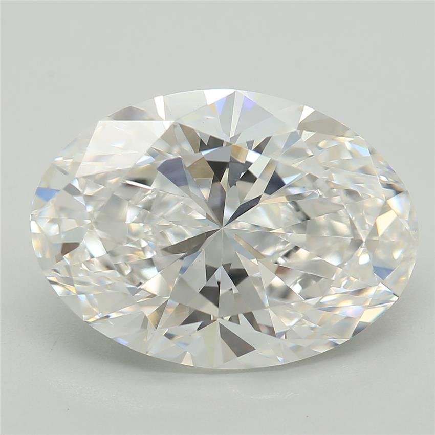 3.36ct D VS1 Rare Carat Ideal Cut Oval Lab Grown Diamond