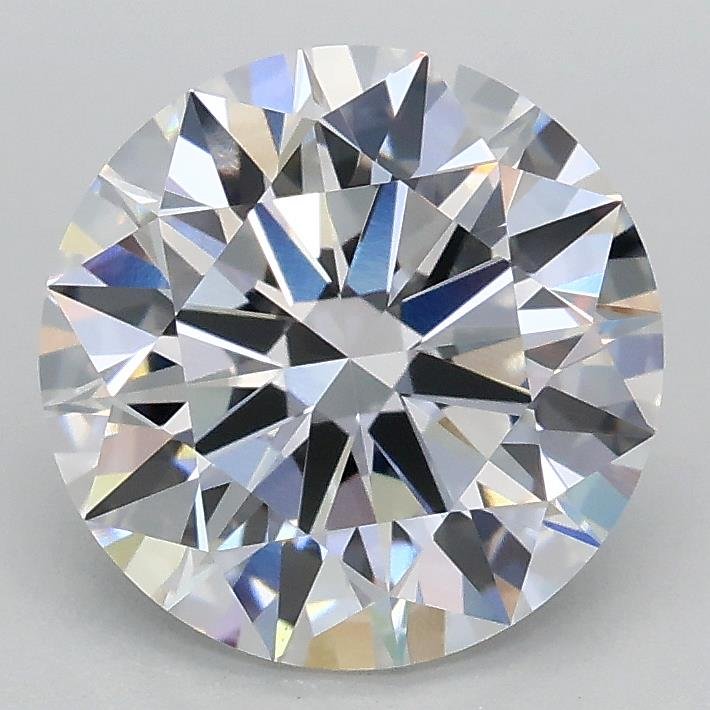 2.09ct D VVS2 Rare Carat Ideal Cut Round Lab Grown Diamond