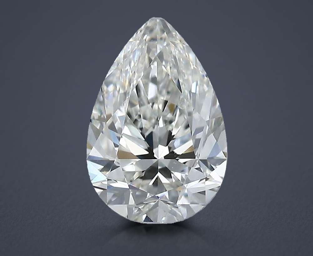 0.90 Carat Pear Natural Diamond
