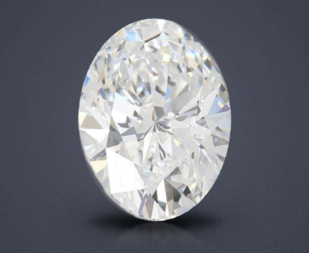 4.21 Carat Oval Lab Diamond