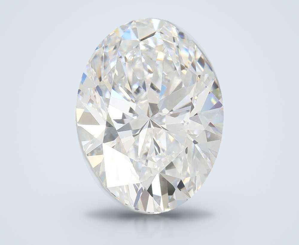 4.21 Carat Oval Lab Diamond