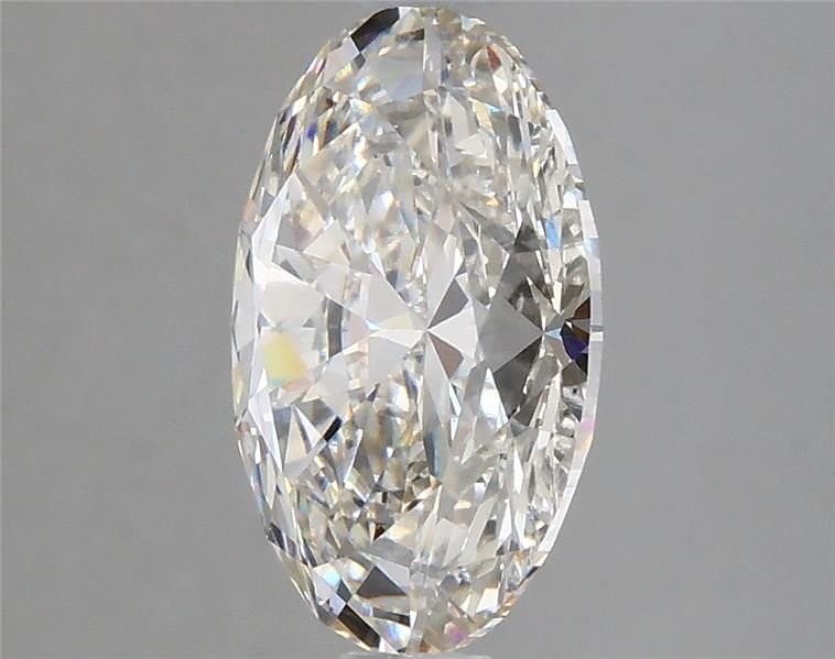 2.58ct H VS2 Rare Carat Ideal Cut Oval Lab Grown Diamond