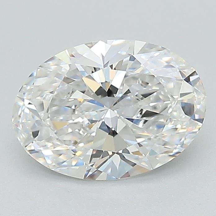 1.37ct D VVS2 Rare Carat Ideal Cut Oval Lab Grown Diamond