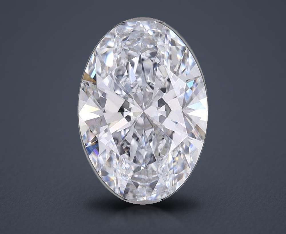 1.29 Carat Oval Lab Diamond