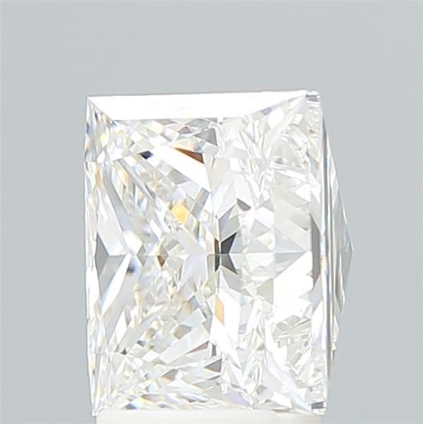 4.02ct F VVS2 Rare Carat Ideal Cut Princess Lab Grown Diamond