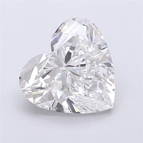 2.20ct D VVS2 Rare Carat Ideal Cut Heart Lab Grown Diamond