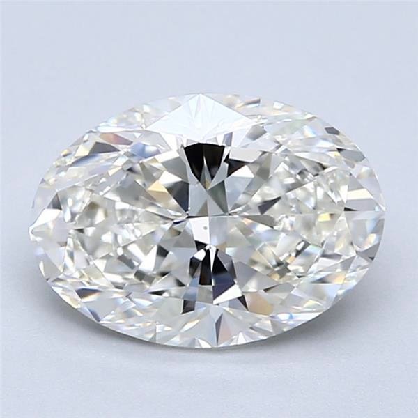 2.01ct I VS2 Rare Carat Ideal Cut Oval Diamond