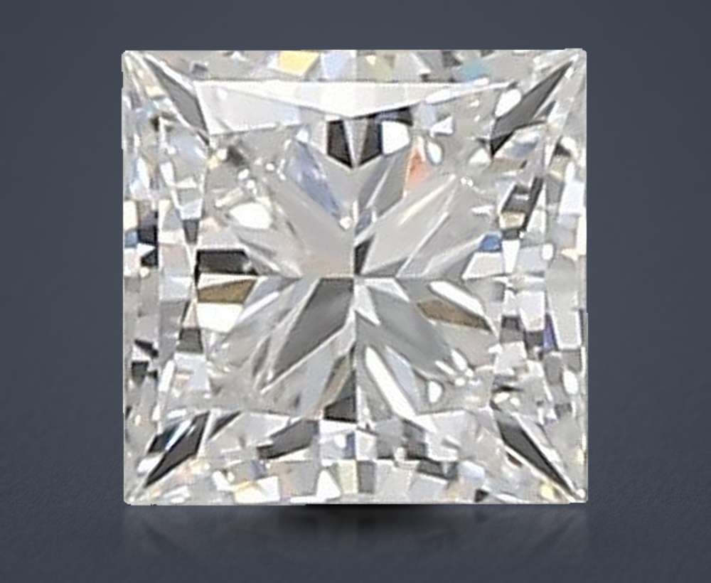 0.46 Carat Princess Lab Diamond