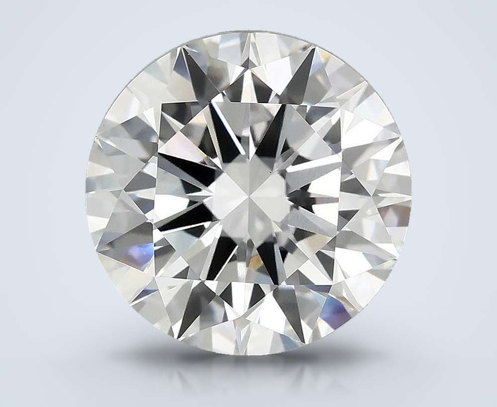5.91 Carat Round Lab Diamond