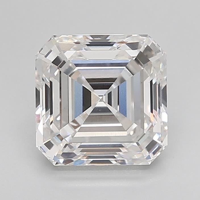 4.05ct E VS1 Rare Carat Ideal Cut Asscher Lab Grown Diamond