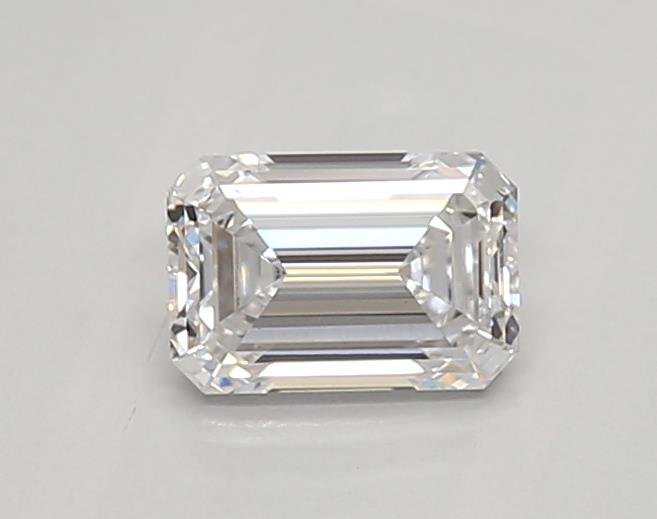 0.51ct D VVS2 Rare Carat Ideal Cut Emerald Lab Grown Diamond