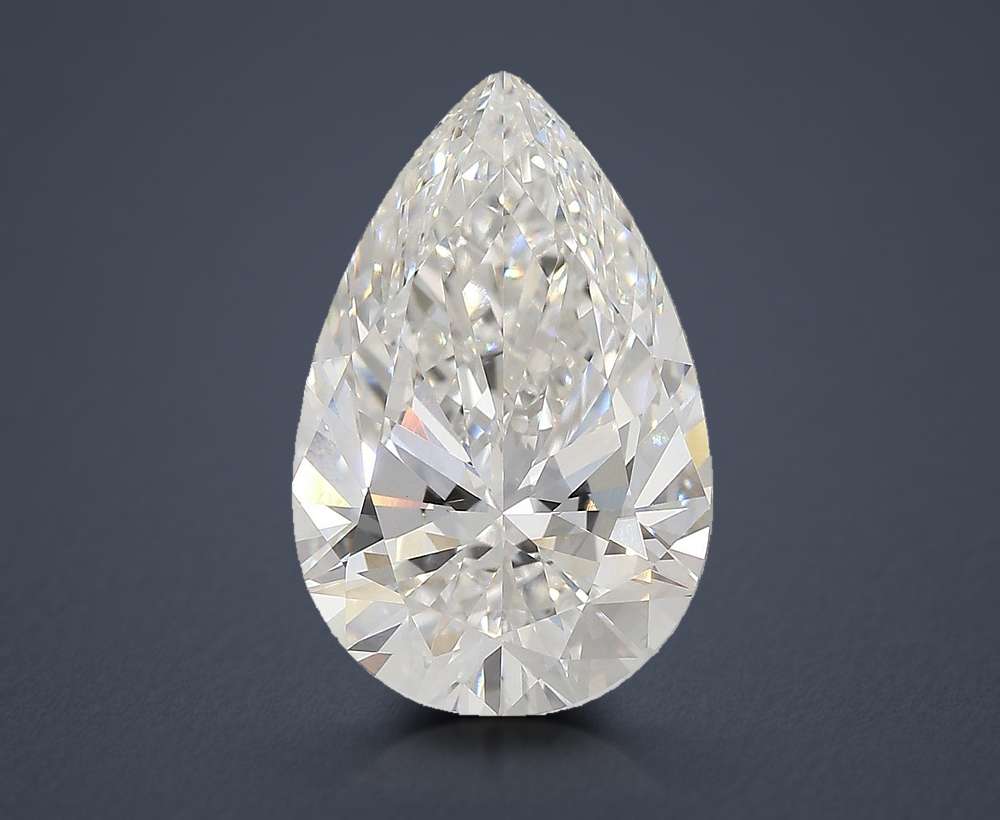 7.03 Carat Pear Lab Diamond