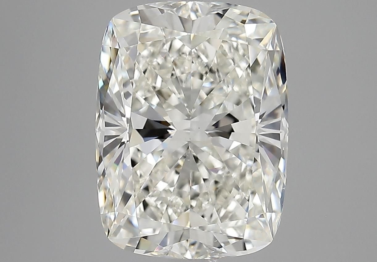 5.15ct J SI1 Rare Carat Ideal Cut Cushion Diamond