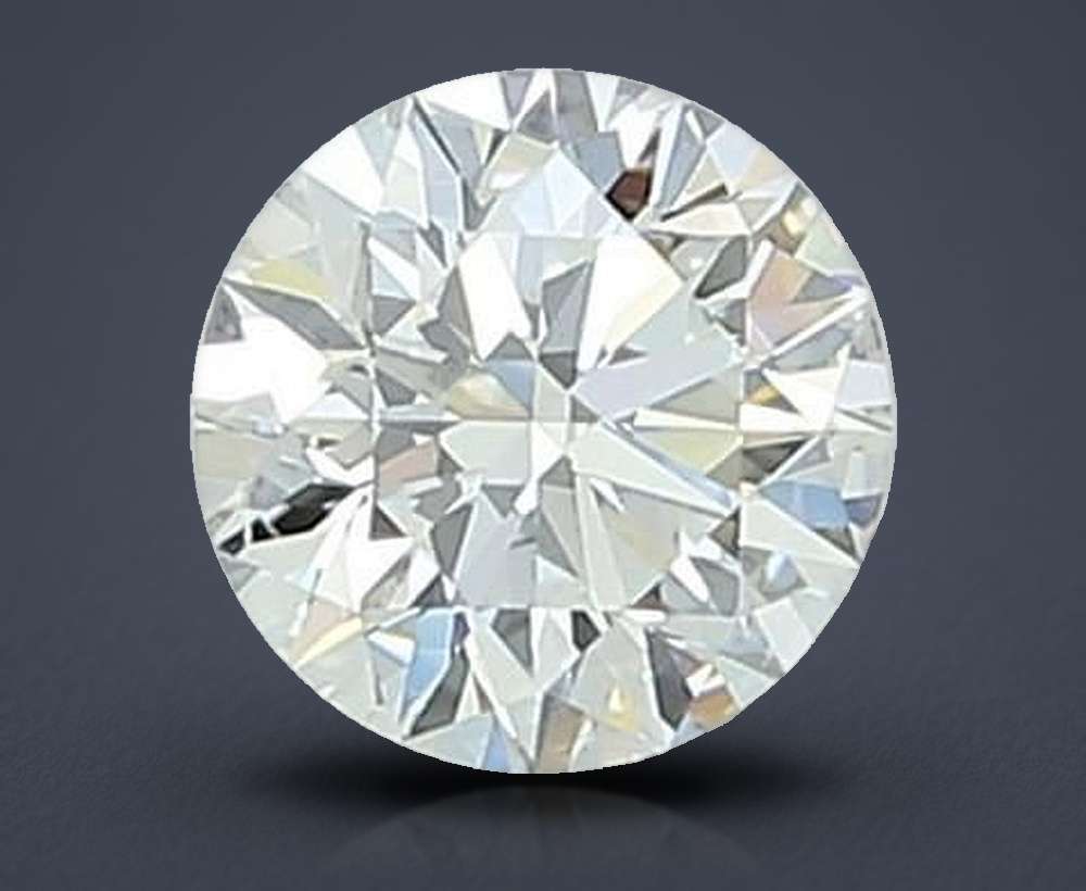 0.61 Carat Round Natural Diamond