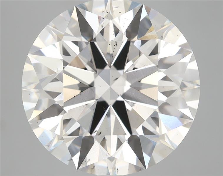 6.73ct G SI1 Rare Carat Ideal Cut Round Lab Grown Diamond