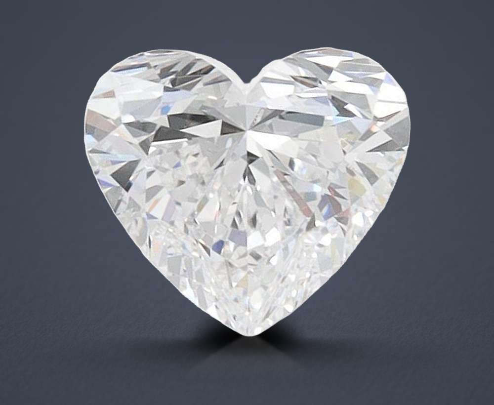 1.00 Carat Heart Lab Diamond
