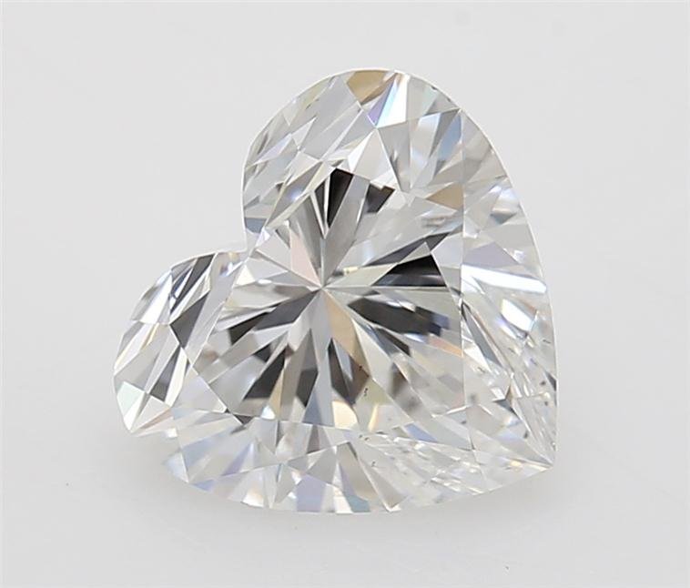 0.94ct E VS2 Rare Carat Ideal Cut Heart Lab Grown Diamond