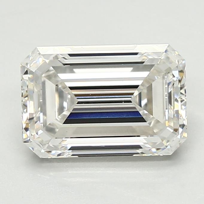 1.72ct E VS1 Excellent Cut Emerald Lab Grown Diamond