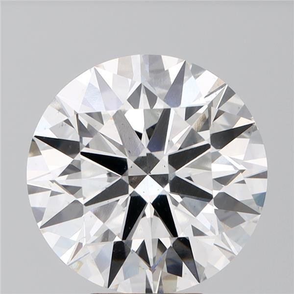 5.12ct H VS2 Rare Carat Ideal Cut Round Lab Grown Diamond