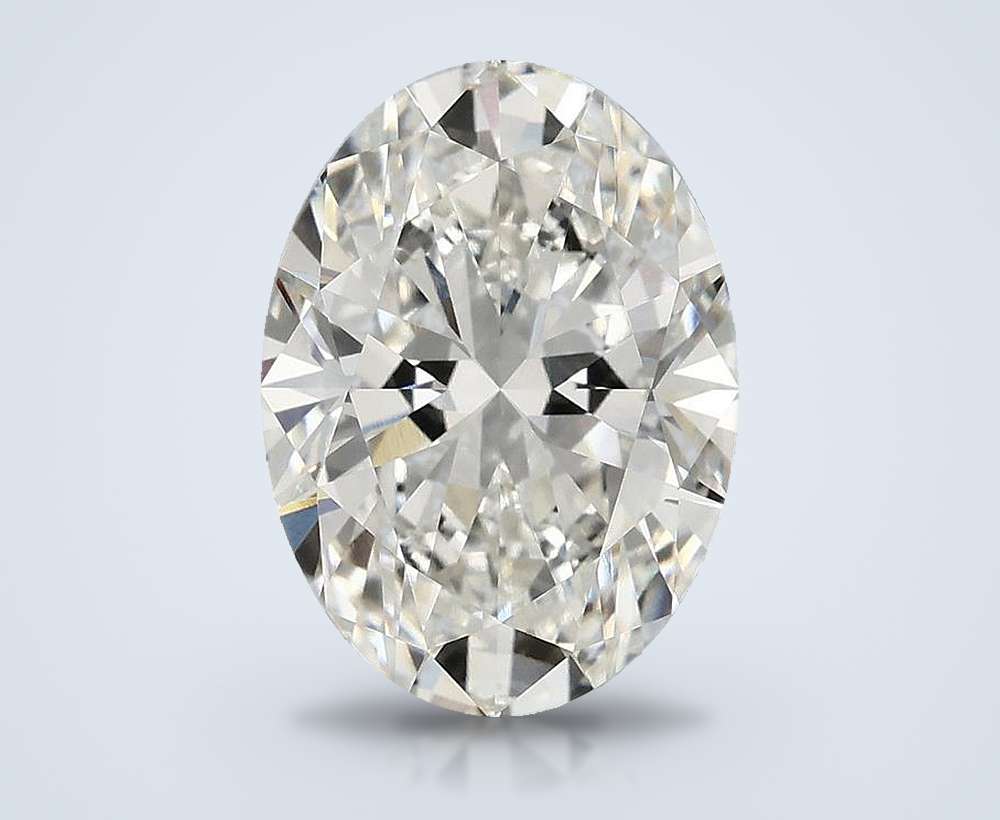 4.00 Carat Oval Lab Diamond