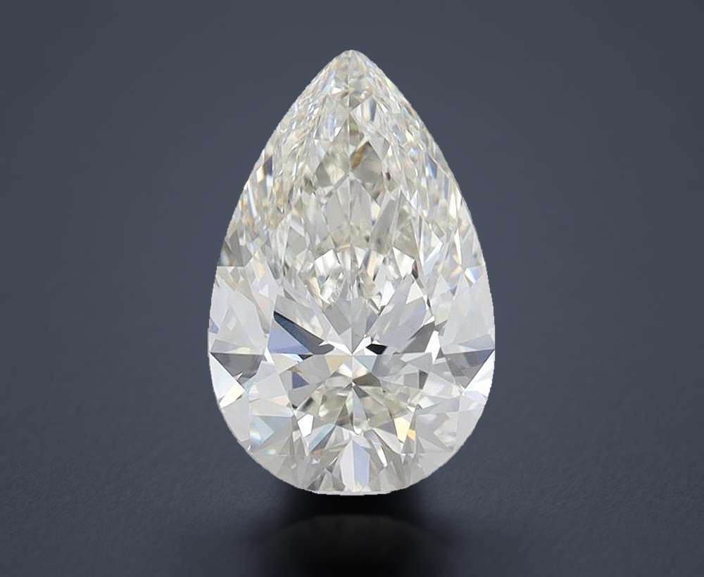 2.07 Carat Pear Lab Diamond