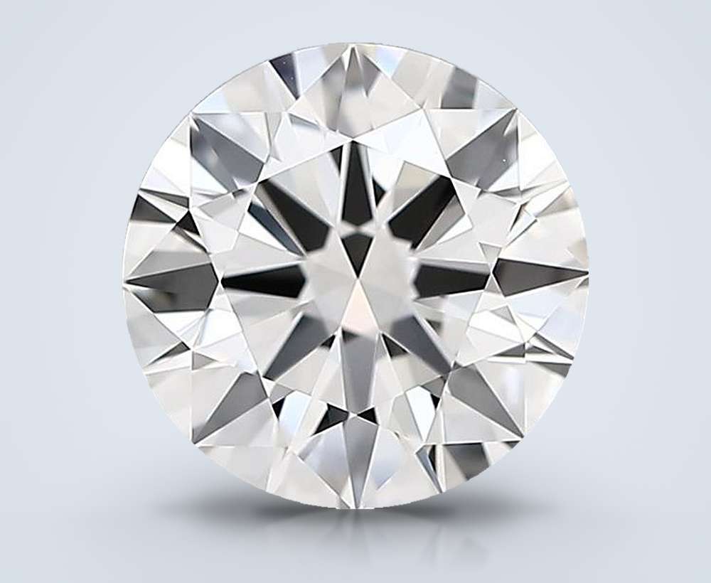 3.74 Carat Round Natural Diamond