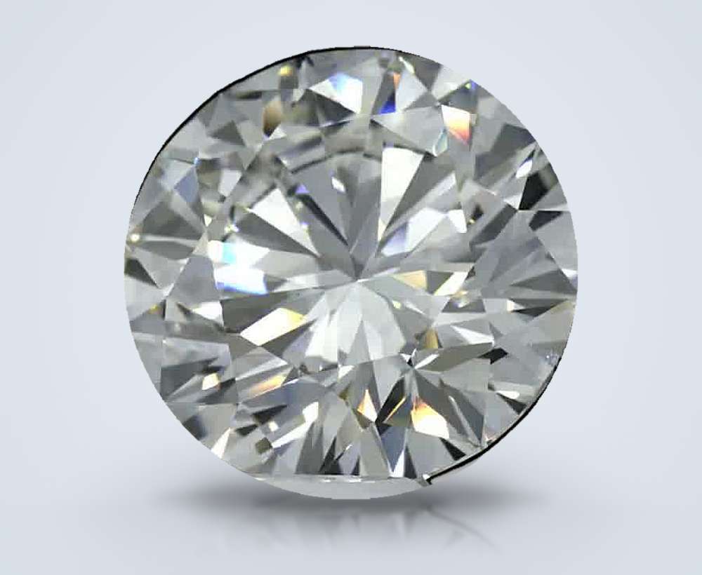 9.10 Carat Round Natural Diamond