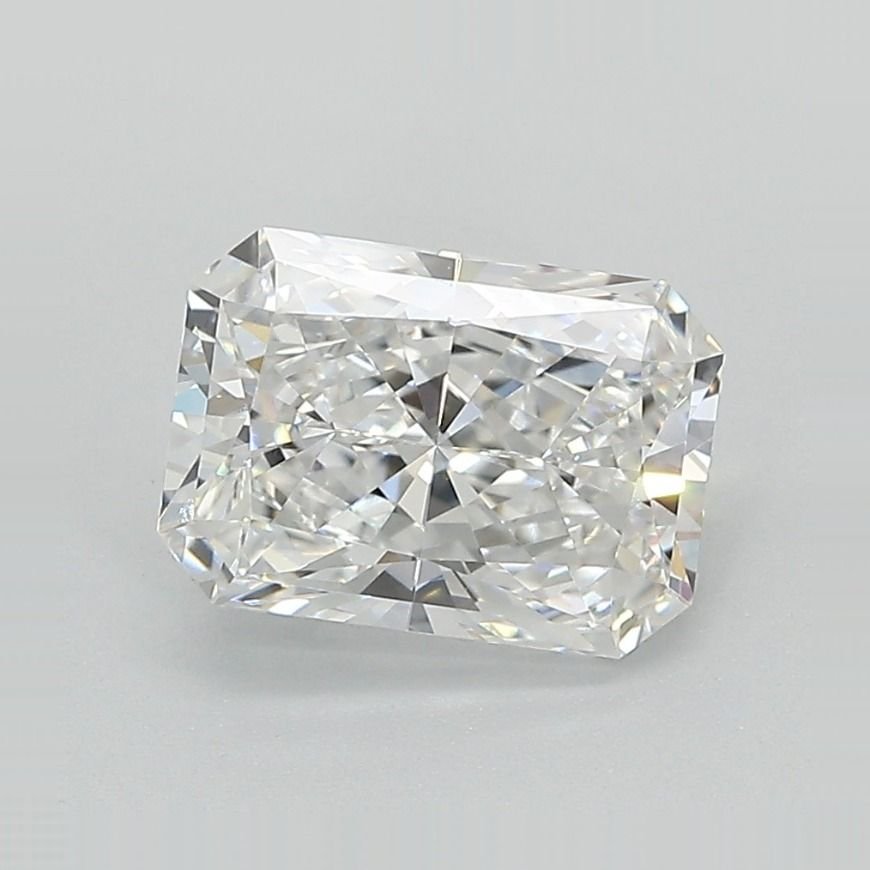 2.06ct D VVS2 Rare Carat Ideal Cut Radiant Lab Grown Diamond