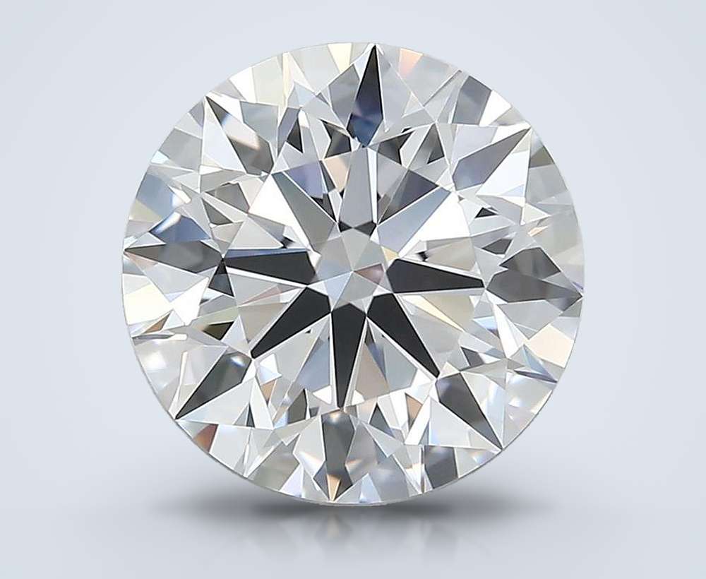 4.41 Carat Round Lab Diamond