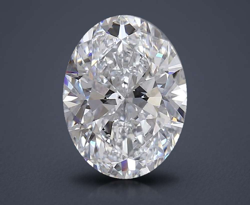 1.60 Carat Oval Natural Diamond