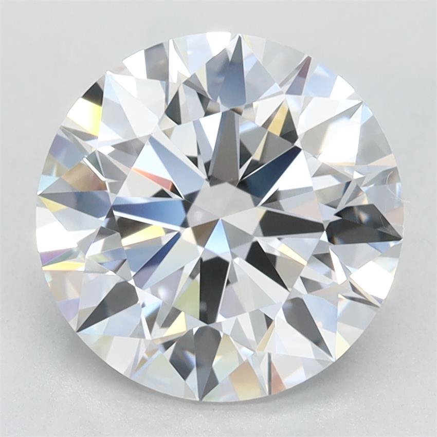 2.63ct D VVS1 Rare Carat Ideal Cut Round Lab Grown Diamond