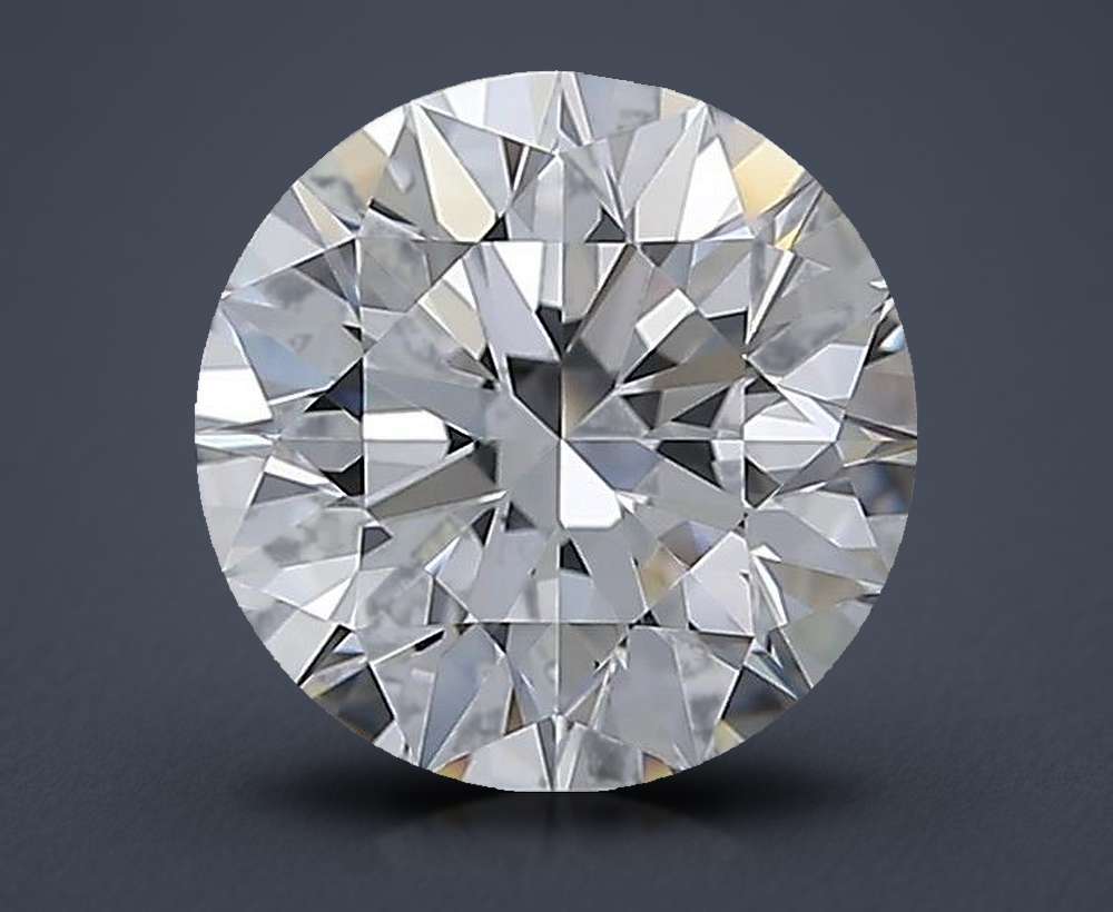 1.70 Carat Round Natural Diamond