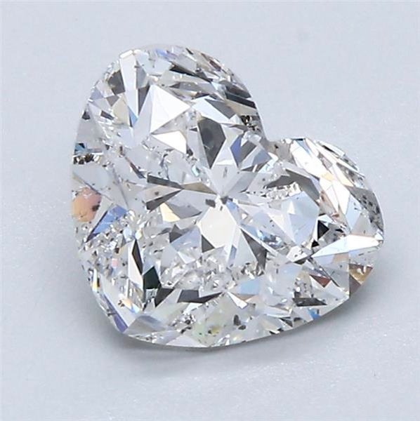 1.59ct E SI2 Rare Carat Ideal Cut Heart Diamond