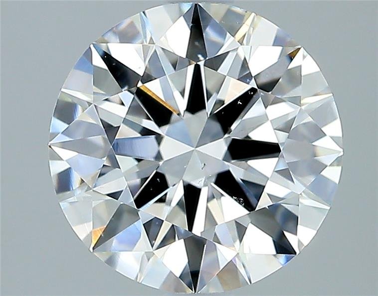 2.02ct G SI1 Rare Carat Ideal Cut Round Diamond