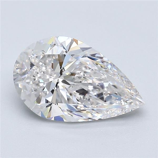 2.01ct F VVS1 Rare Carat Ideal Cut Pear Diamond