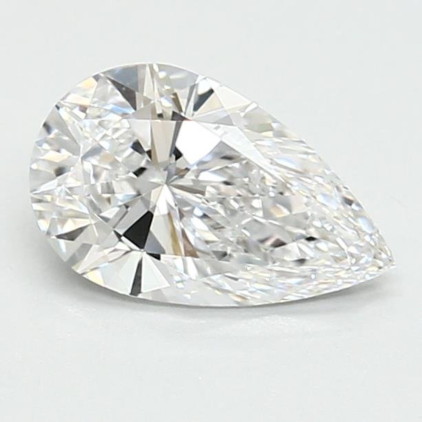 0.84ct D VS1 Rare Carat Ideal Cut Pear Lab Grown Diamond