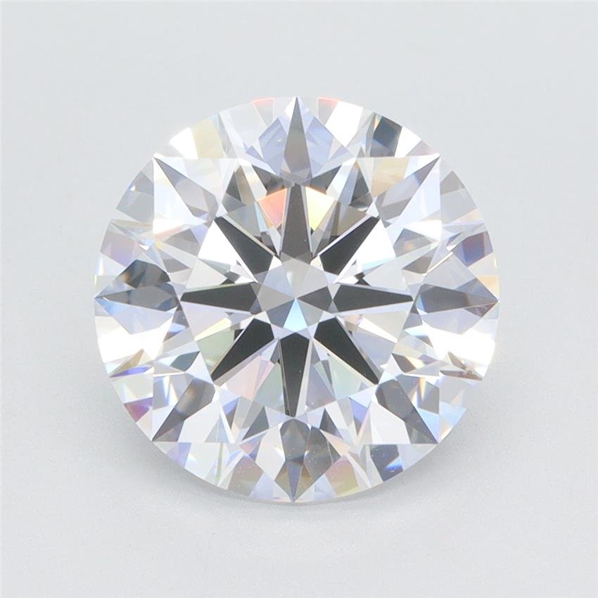 3.63ct D VVS2 Rare Carat Ideal Cut Round Lab Grown Diamond