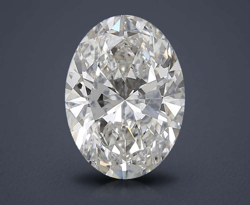 3.69 Carat Oval Lab Diamond
