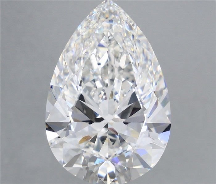 10.09ct F VVS2 Rare Carat Ideal Cut Pear Lab Grown Diamond