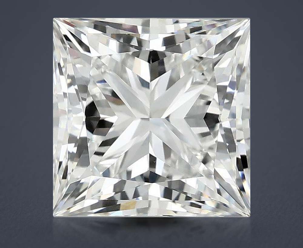 3.91 Carat Princess Lab Diamond