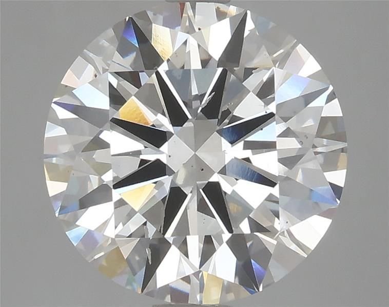 4.28ct G SI1 Rare Carat Ideal Cut Round Lab Grown Diamond